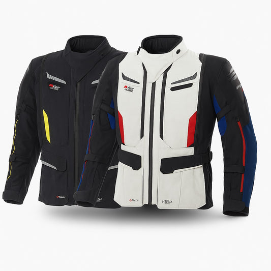 BÜSE Agadir Motorrad-Textiljacke wasserdicht mit Protektoren