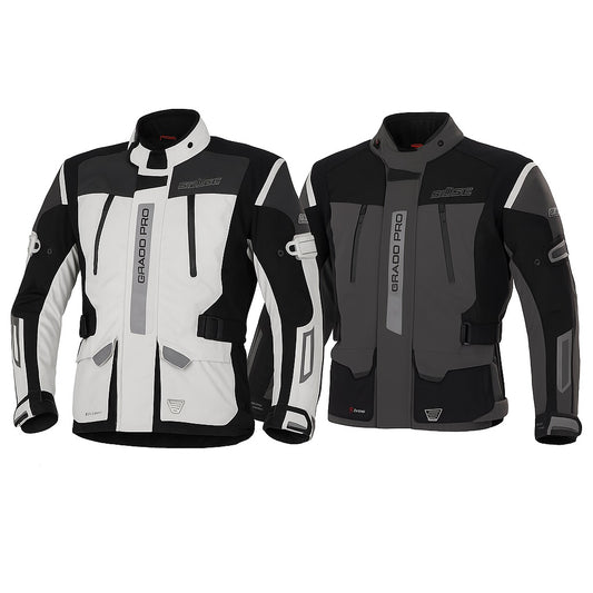 BÜSE Grado Pro Motorrad-Textiljacke wasserdicht mit Protektoren