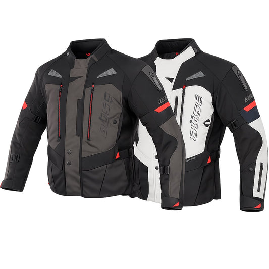BÜSE Monterey Motorrad-Textiljacke wasserdicht mit Protektoren