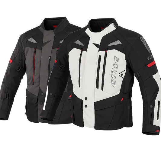 BÜSE Monterey Motorrad-Textiljacke Damen wasserdicht mit Protektoren