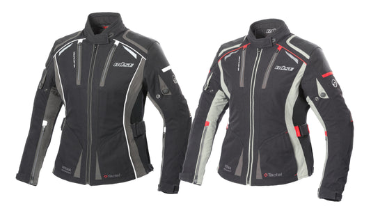 BÜSE Linda Motorrad-Textiljacke Damen wasserdicht mit Protektoren