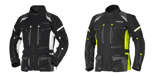BÜSE Highland III Motorrad-Textiljacke Damen wasserdicht mit Protektoren