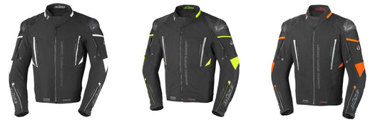 BÜSE Rocca Motorrad-Textiljacke wasserdicht mit Protektoren