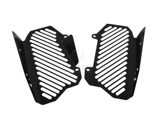 Kühlerabdeckung passend für Honda CRF 1000 L Africa Twin Adventure Sports 2018-2019 - Kama Bike Parts