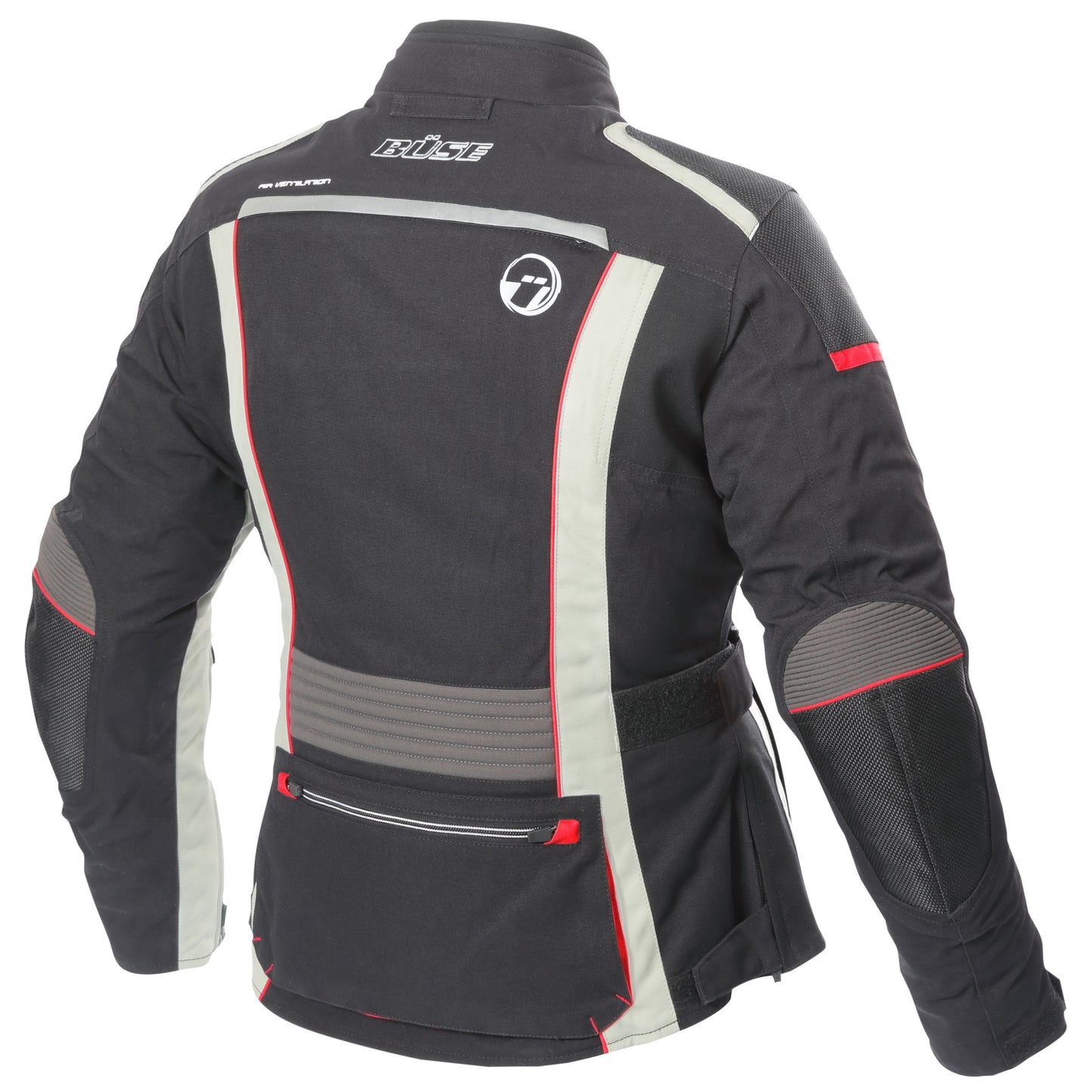 BÜSE Linda Motorrad-Textiljacke Damen wasserdicht mit Protektoren