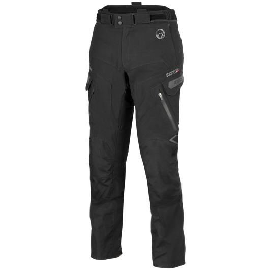 BÜSE RIVA LITE Motorrad-Textilhose Damen schwarz wasserdicht mit Protektoren