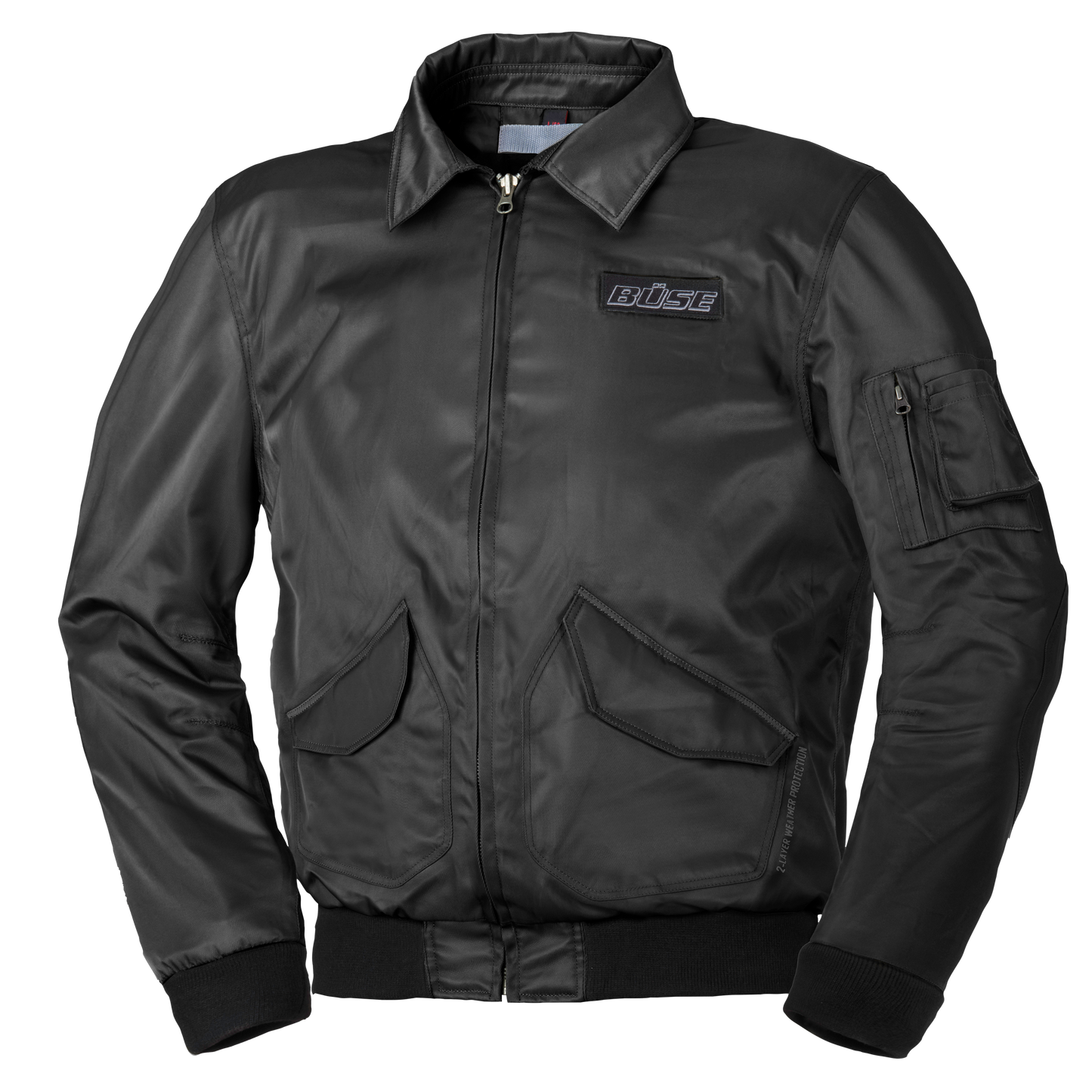 BÜSE Kingman II Motorrad-Textiljacke wasserdicht mit Protektoren