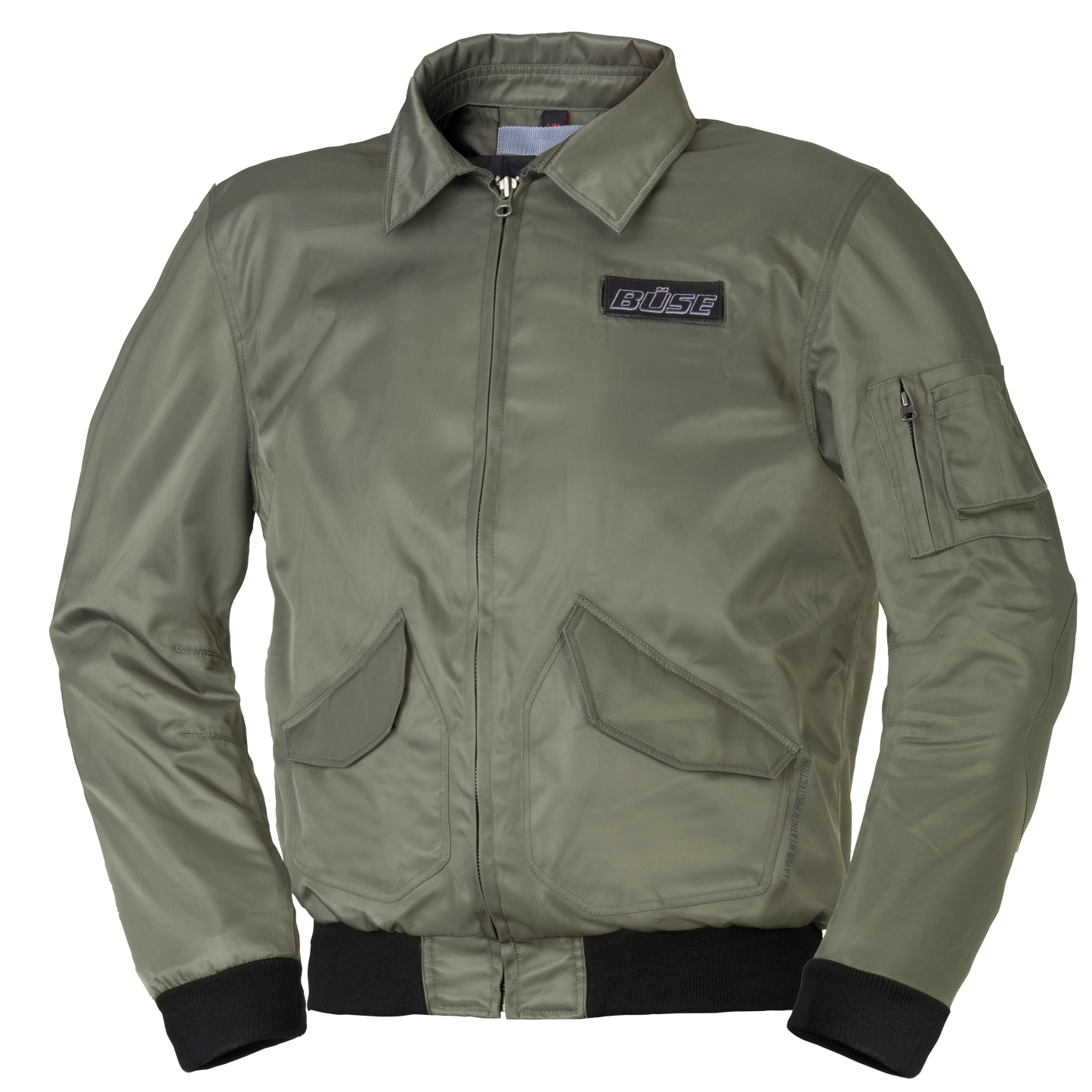 BÜSE Kingman II Motorrad-Textiljacke wasserdicht mit Protektoren