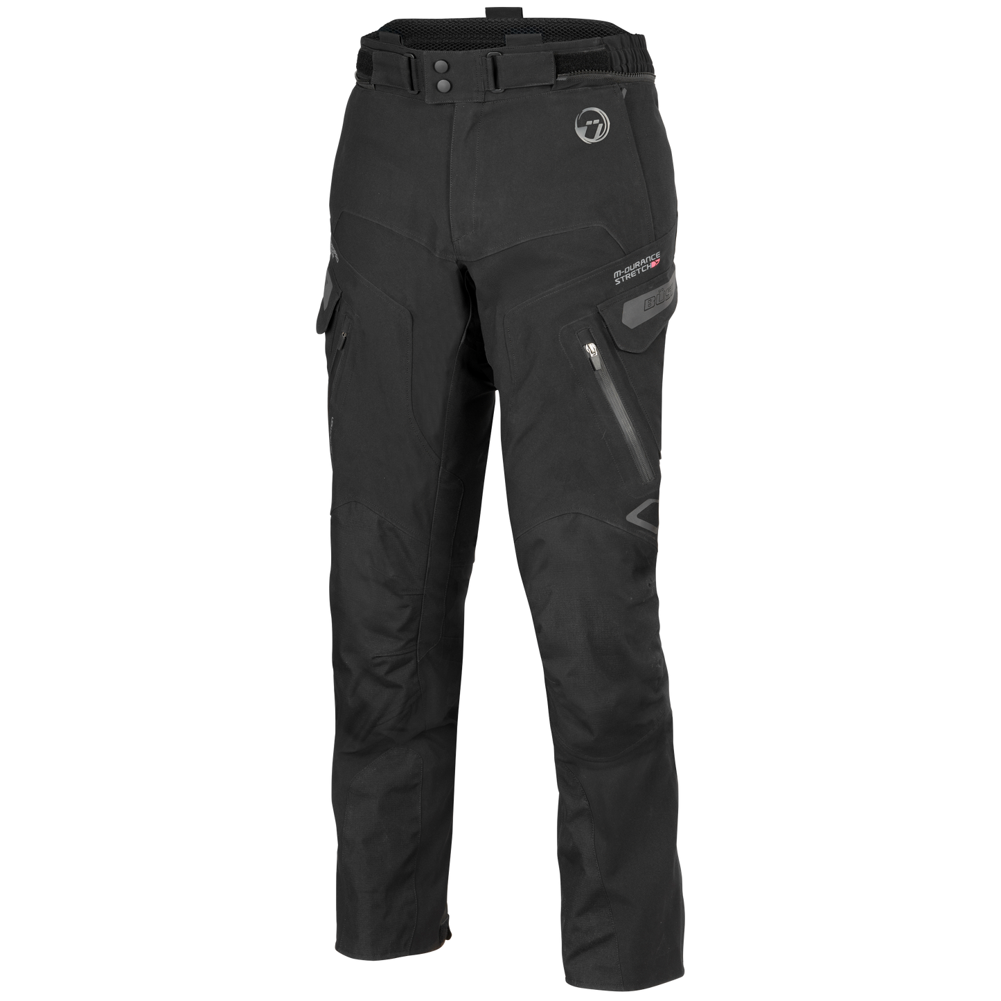BÜSE RIVA LITE Motorrad-Textilhose schwarz wasserdicht mit Protektoren