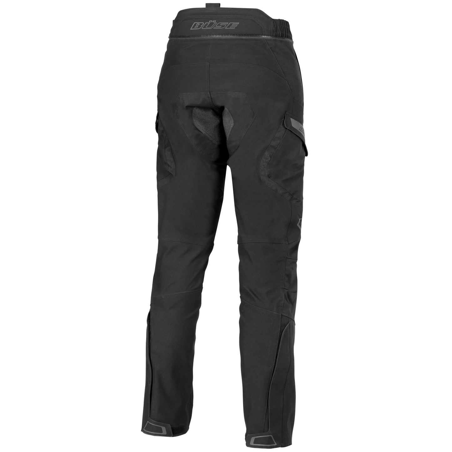 BÜSE RIVA LITE Motorrad-Textilhose schwarz wasserdicht mit Protektoren