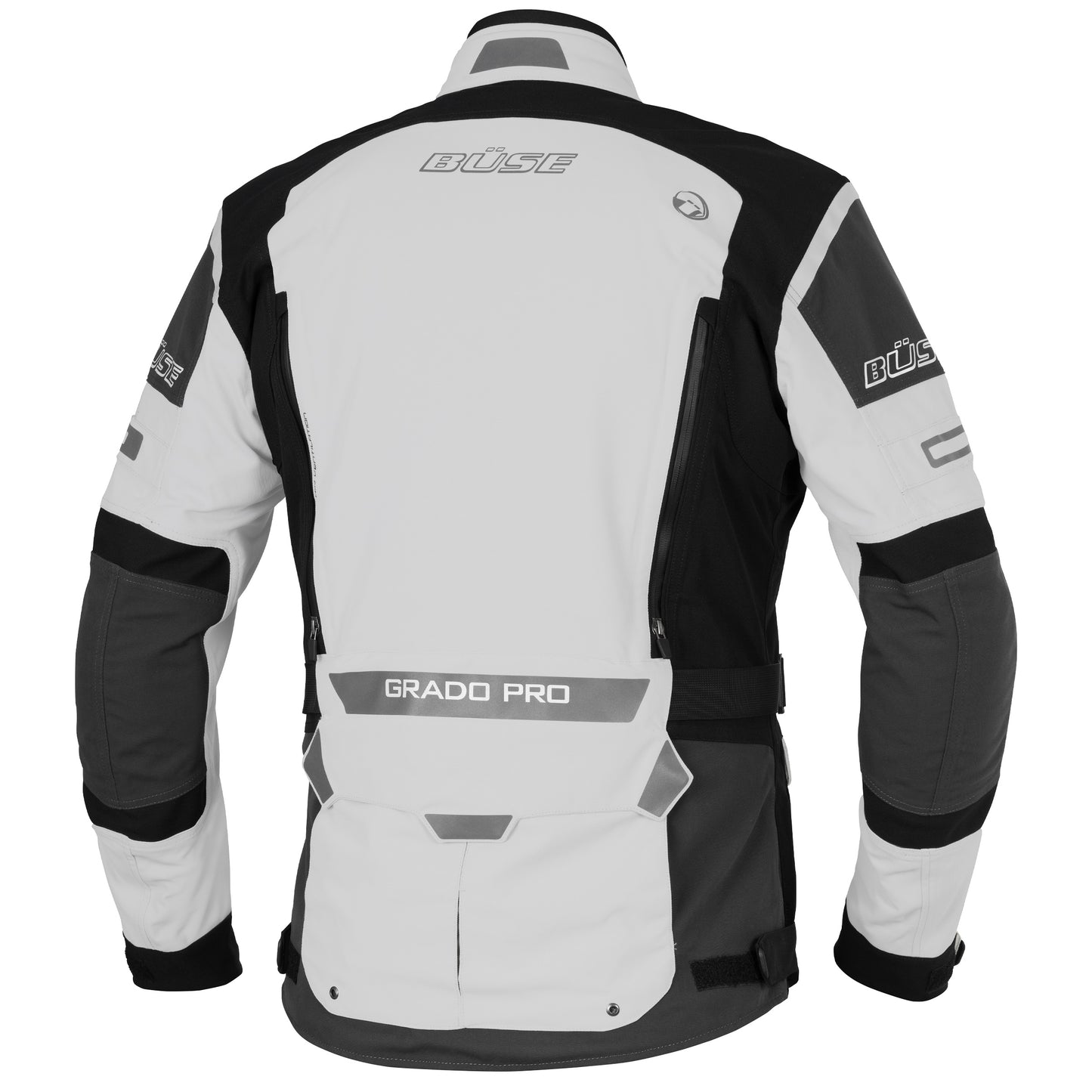 BÜSE Grado Pro Motorrad-Textiljacke wasserdicht mit Protektoren