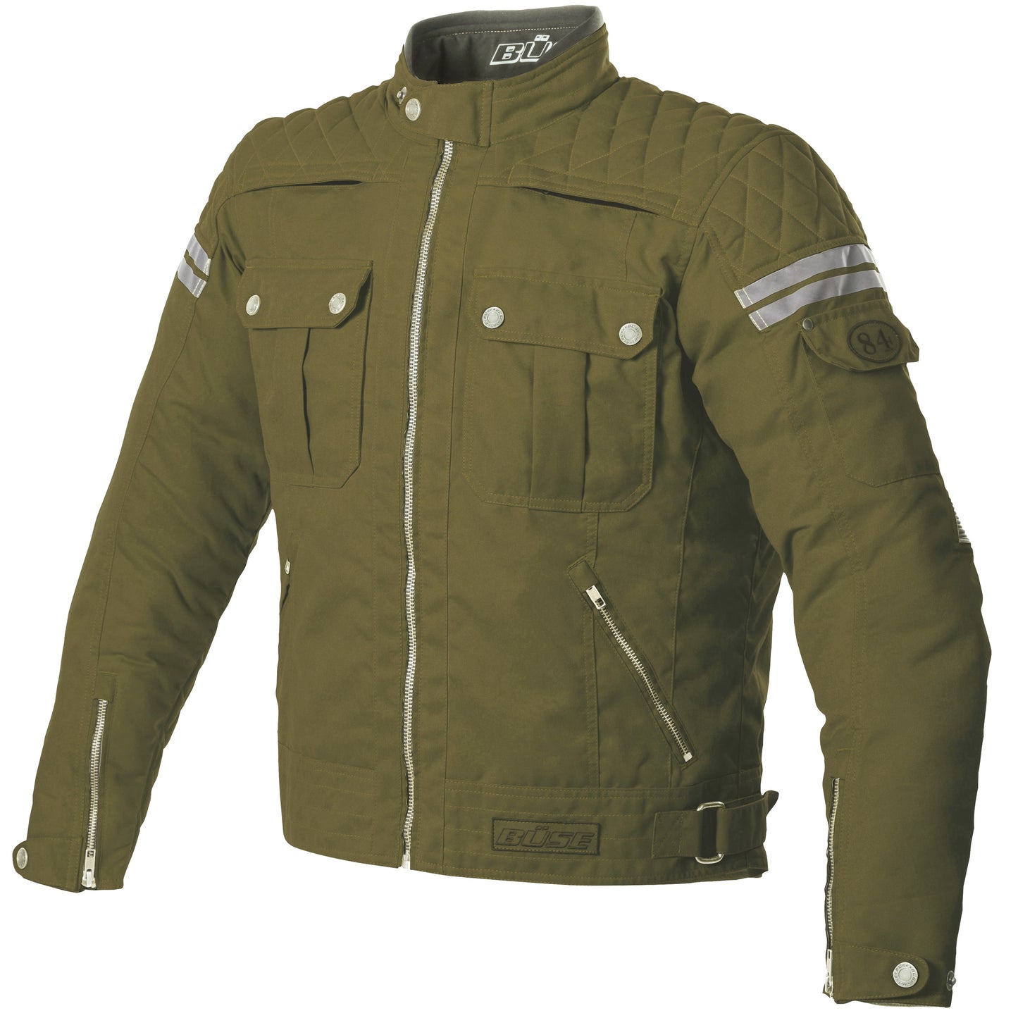 BÜSE Blackpool Motorrad-Textiljacke wasserabweisend mit Protektoren