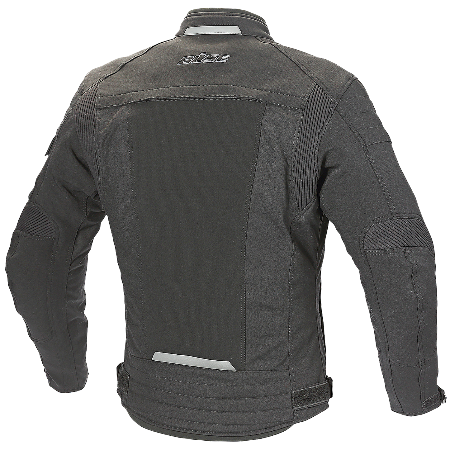 BÜSE Nardo 3 Motorrad-Textiljacke schwarz wasserdicht mit Protektoren