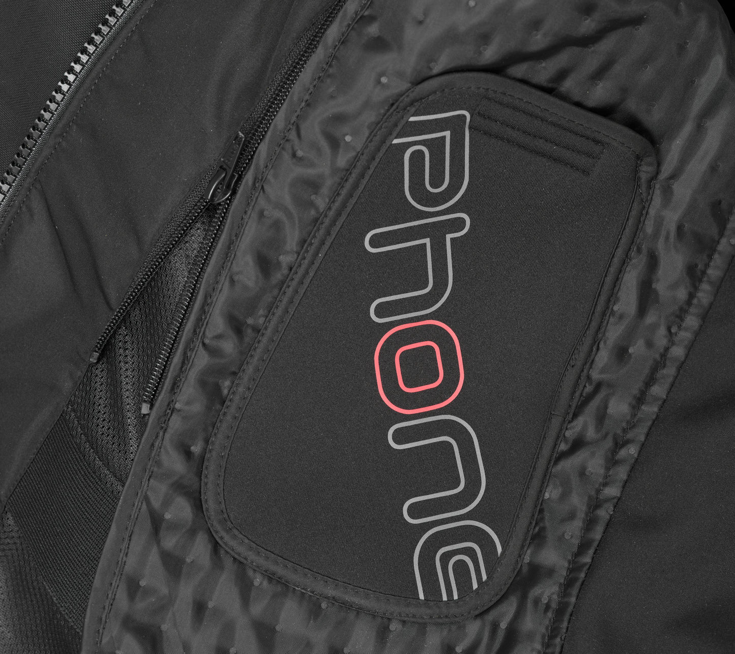 BÜSE Carson II Motorrad-Textiljacke schwarz wasserdicht mit Protektoren