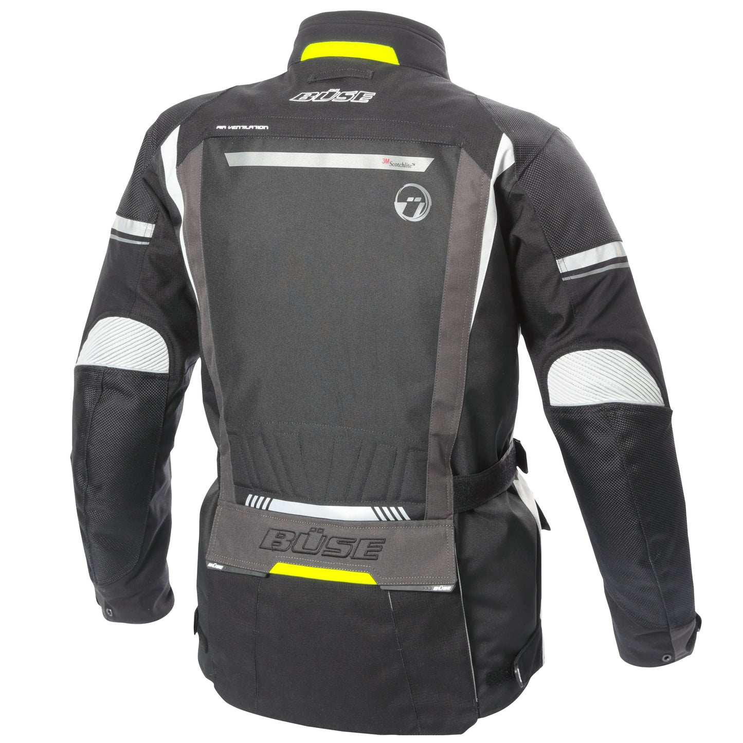 BÜSE Highland II Motorrad-Textiljacke Damen wasserdicht mit Protektoren
