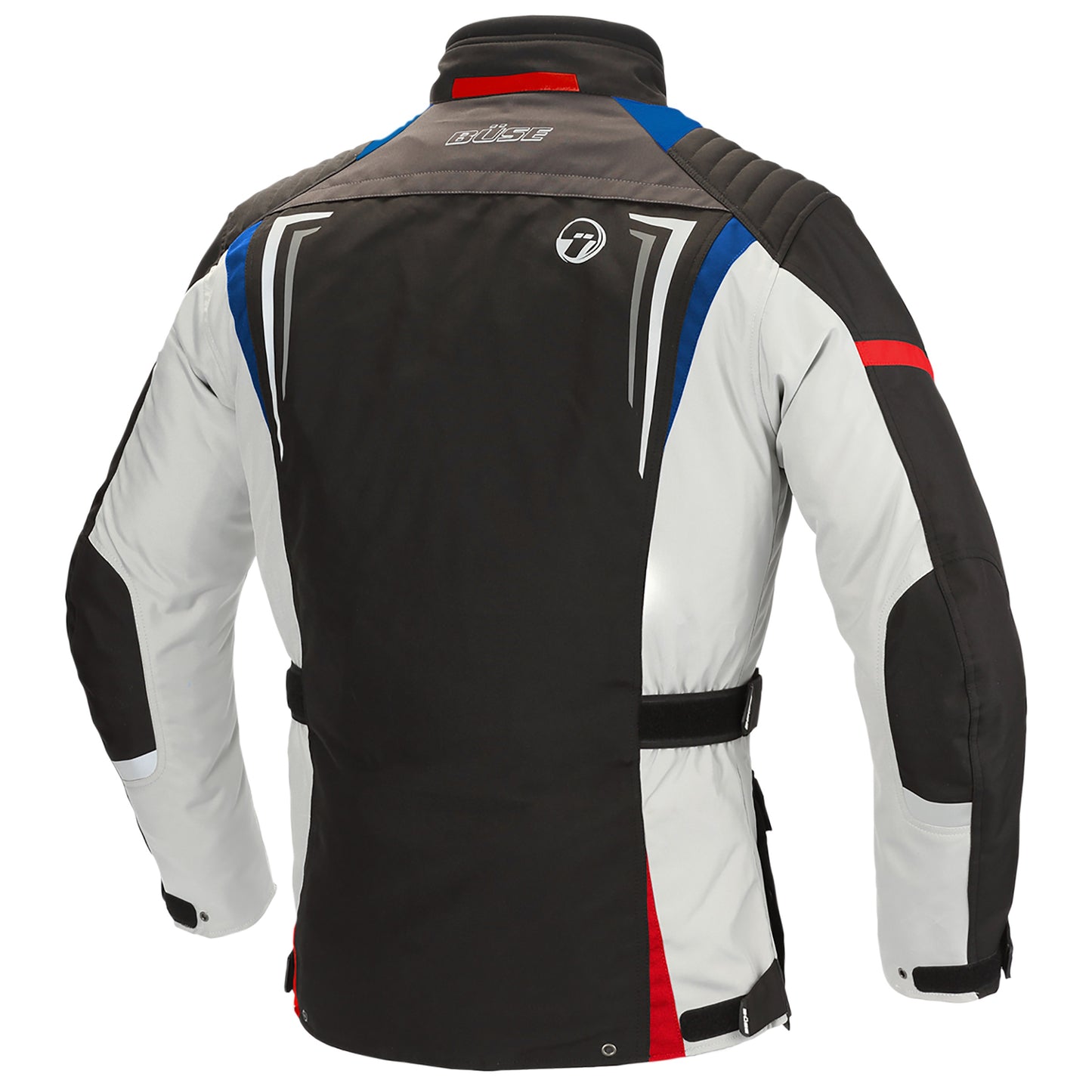 BÜSE Lago Pro Motorrad-Textiljacke wasserdicht mit Protektoren