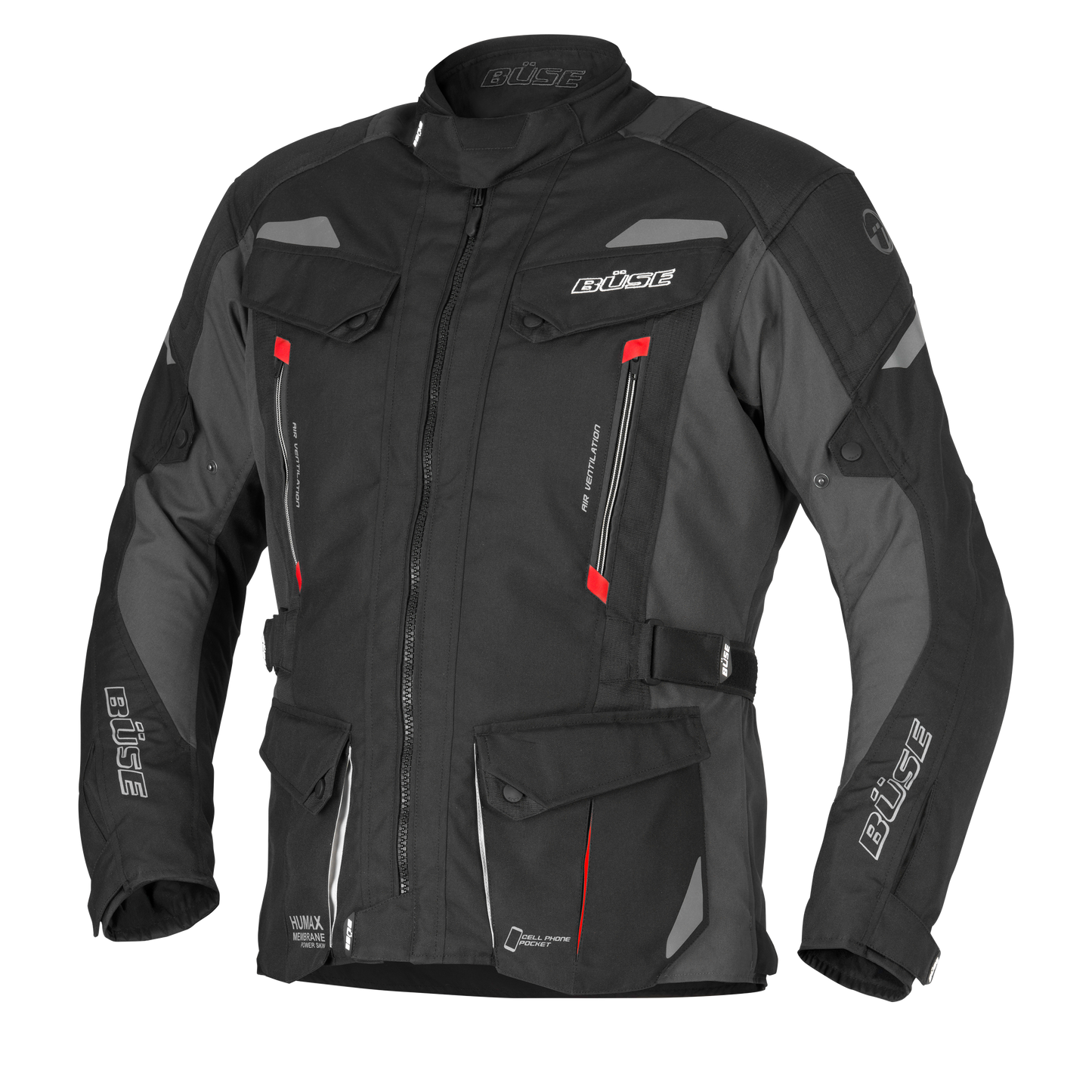 BÜSE Lago III Motorrad-Textiljacke mit Protektoren