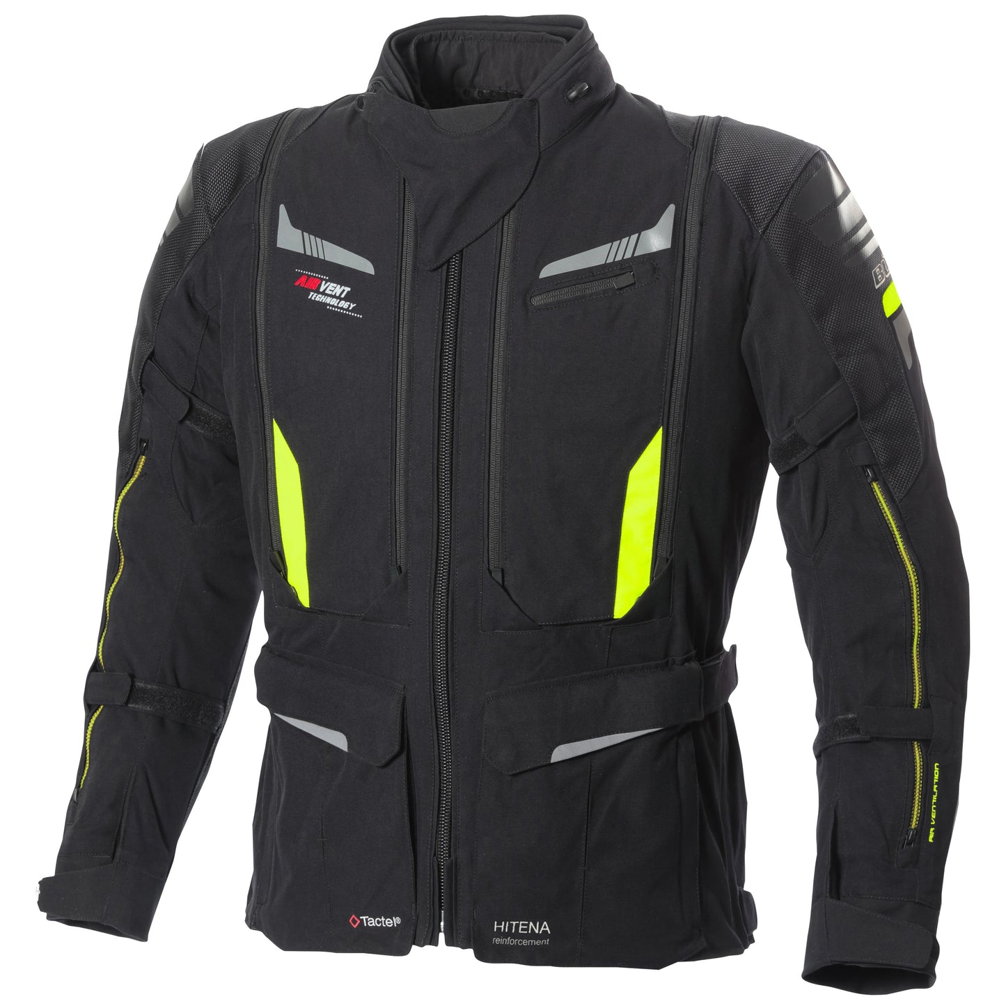 BÜSE Agadir Motorrad-Textiljacke wasserdicht mit Protektoren