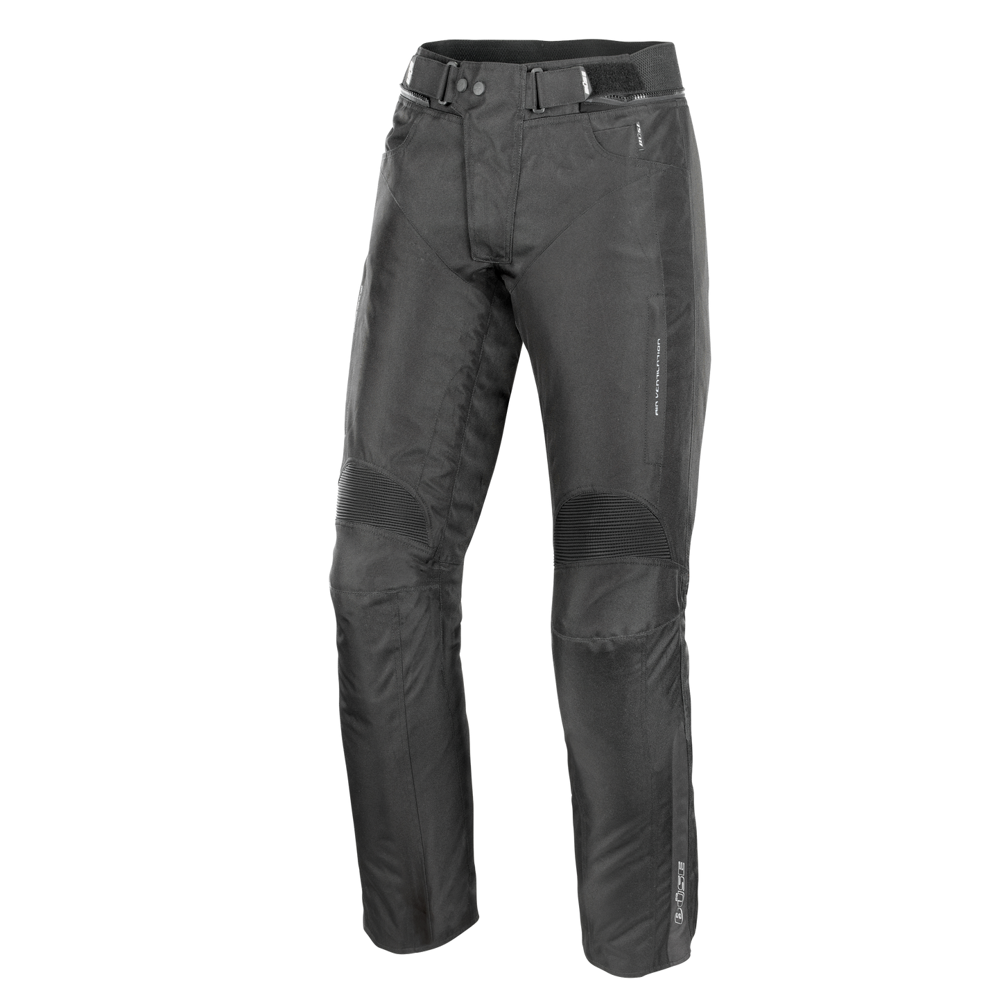 BÜSE Lago II Motorrad-Textilhose Damen schwarz wasserdicht mit Protektoren