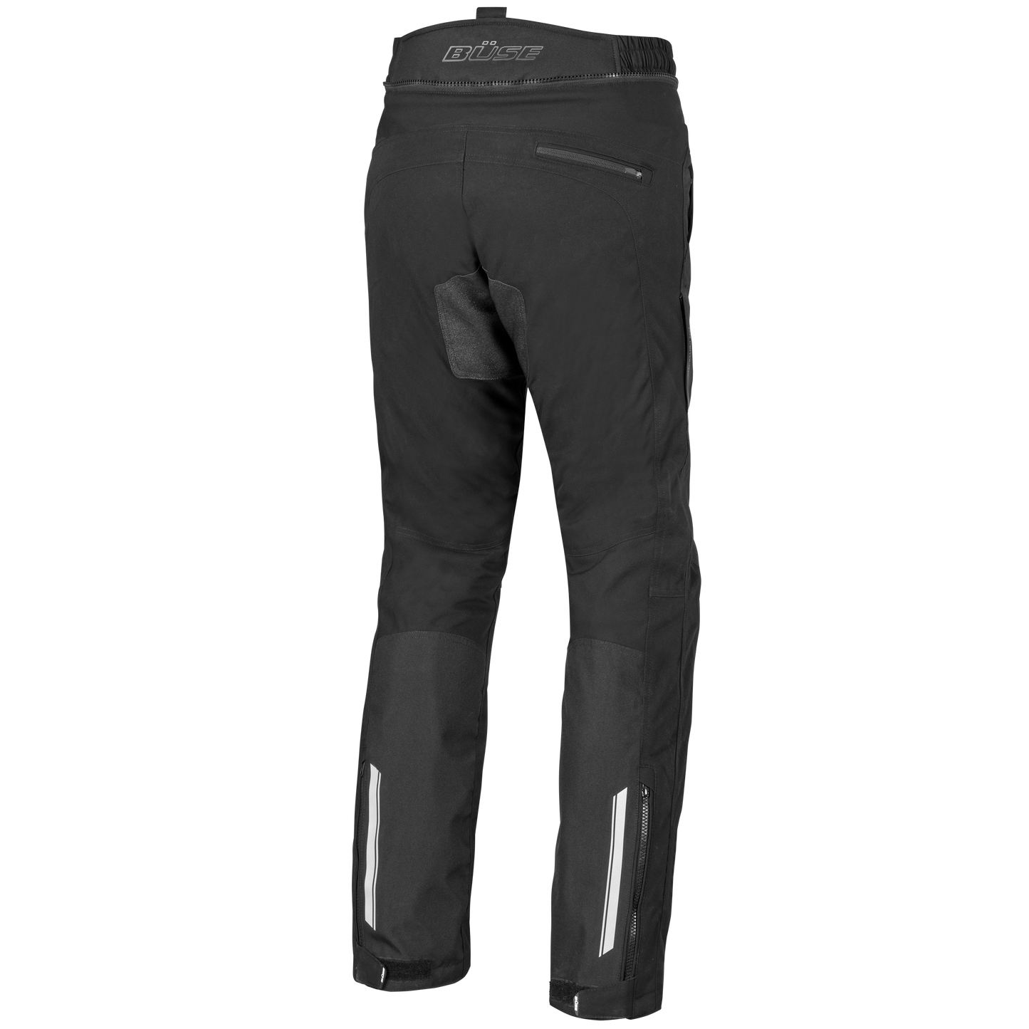BÜSE Highland III Motorrad-Textilhose Damen schwarz wasserdicht mit Protektoren
