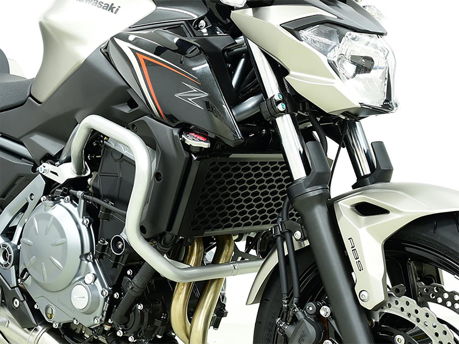 ZIEGER Kühlerabdeckung passend für Kawasaki Z650 2017-2024 - Kama Bike Parts