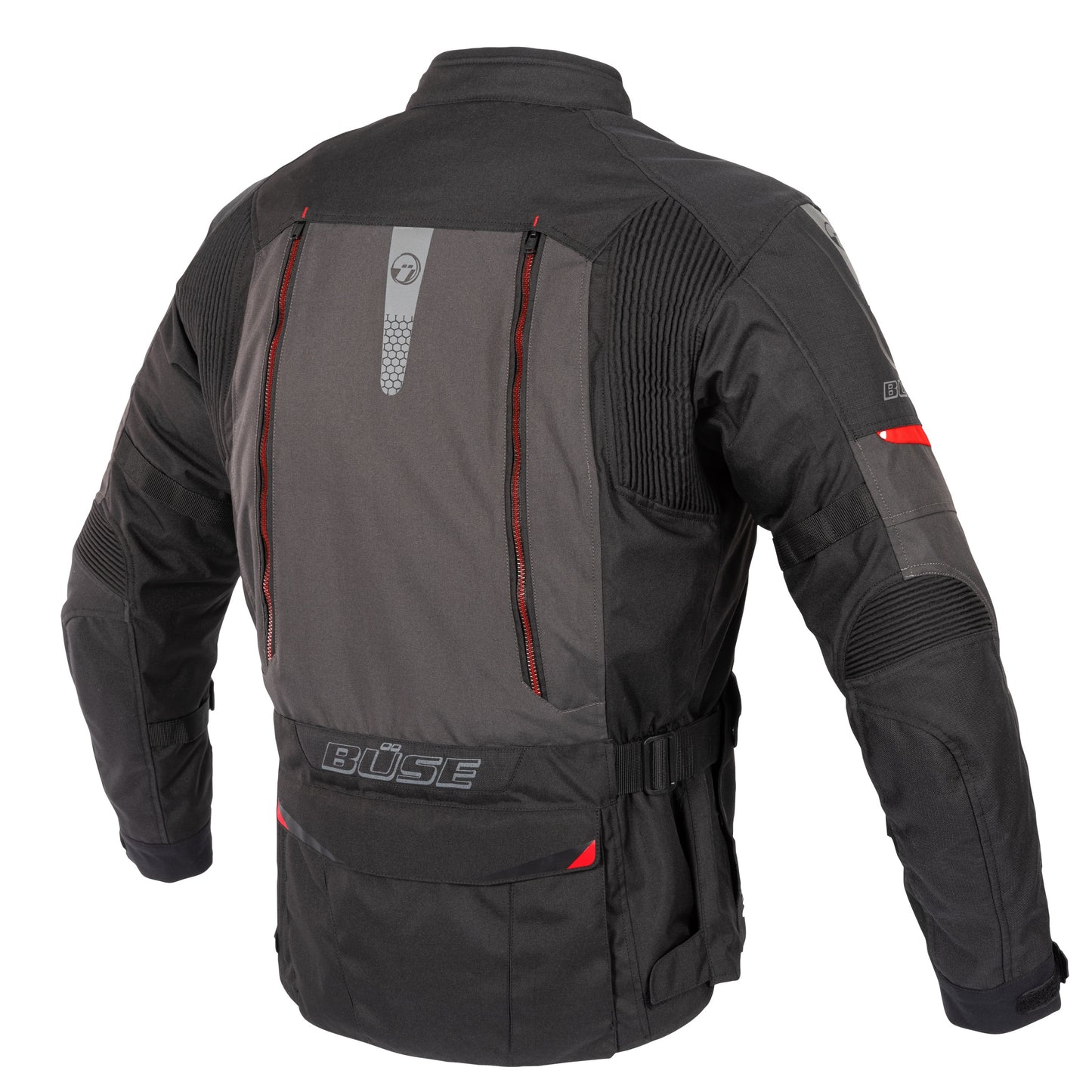 BÜSE Monterey Motorrad-Textiljacke Damen wasserdicht mit Protektoren