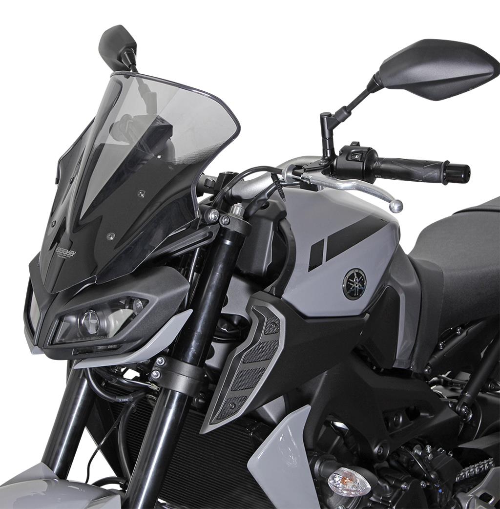 MRA Racingscheibe NRN rauchgrau passend für Yamaha MT-09 2017-2020