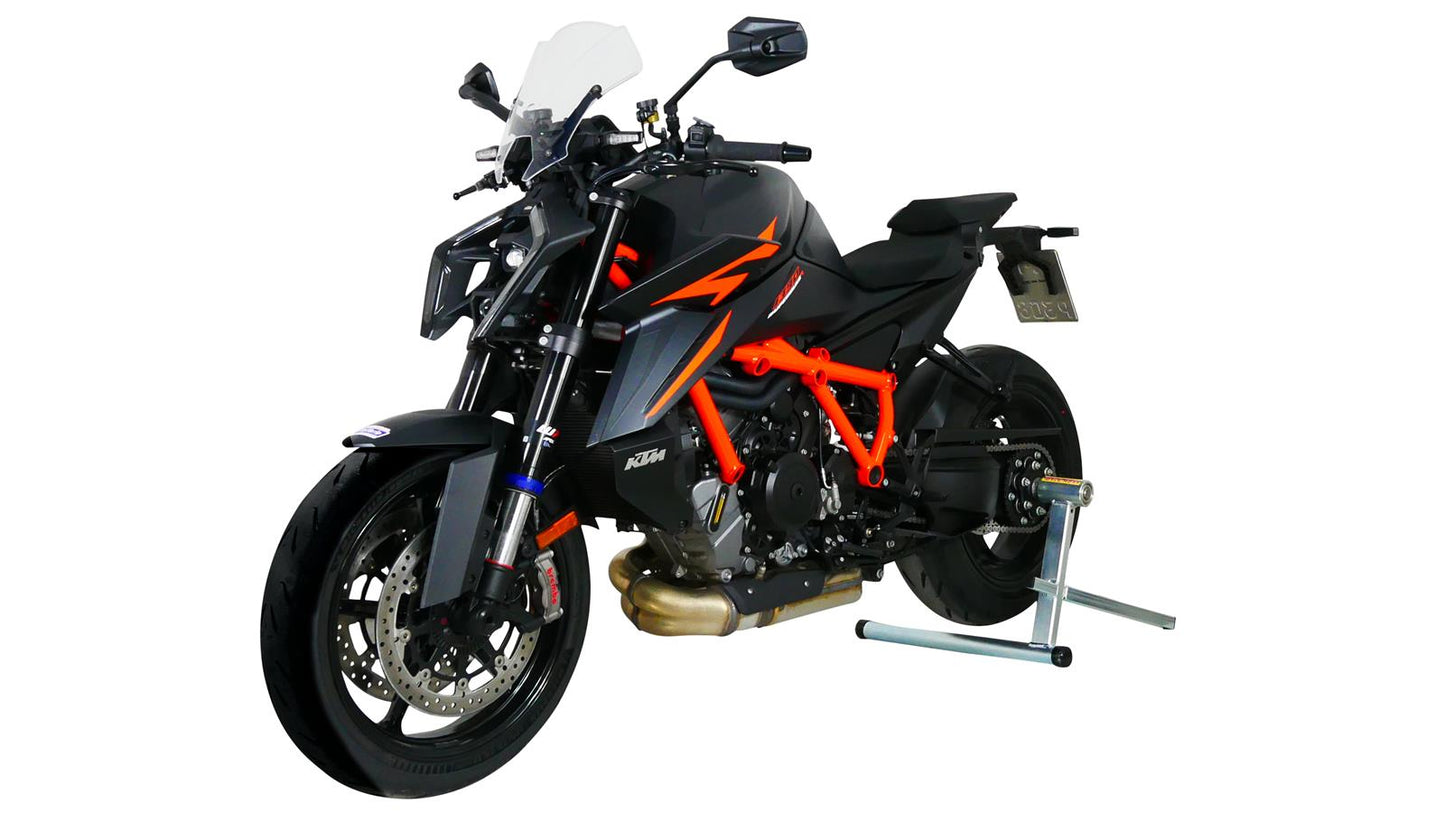 MRA Racingscheibe "NRM" klar passend für KTM 1390 SUPERDUKE R 2024-