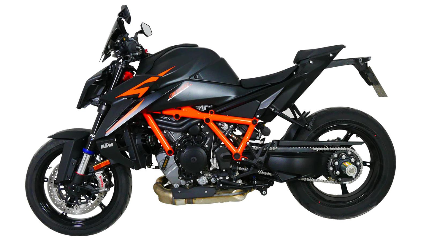 MRA Sportscheibe "NSPM" schwarz passend für 1390 SUPERDUKE R 2024-