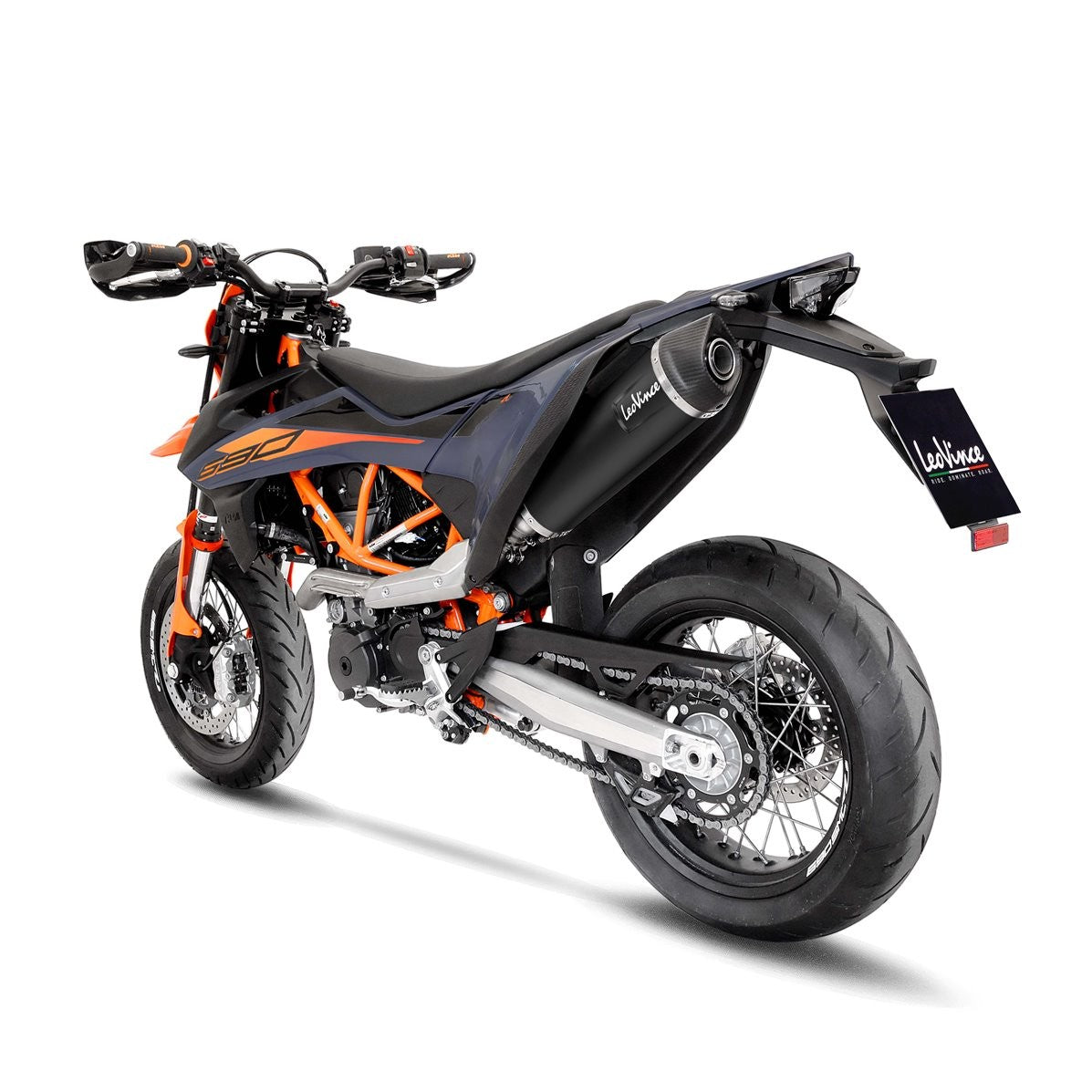 LeoVince LV Nero Auspuff schwarz passend für GAS GAS SM 700 2022-2024