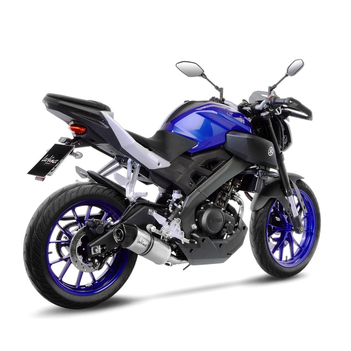 LeoVince LV One EVO Auspuff Edelstahl passend für YAMAHA MT-125 - YZF-R125 17-18
