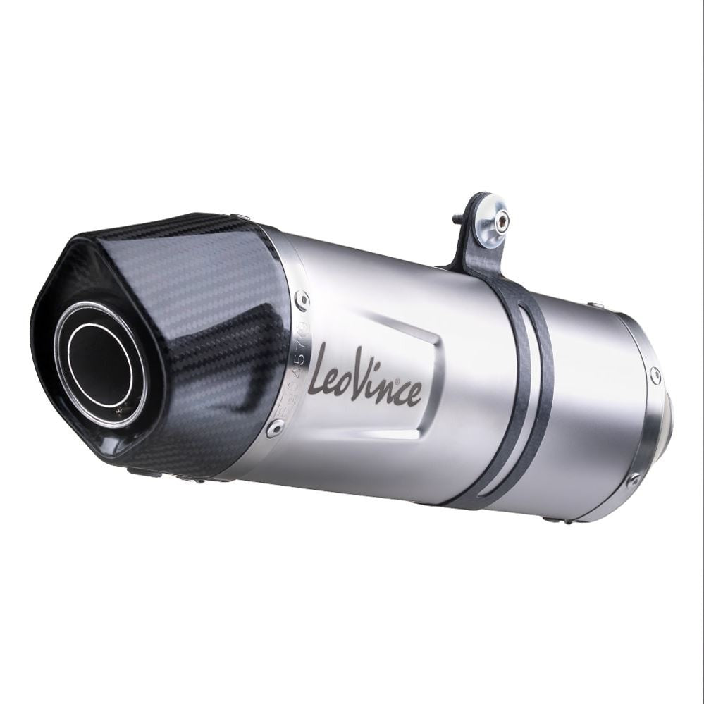 LeoVince LV One EVO Auspuff Edelstahl passend für Moto Guzzi V85 TT 2019-2023