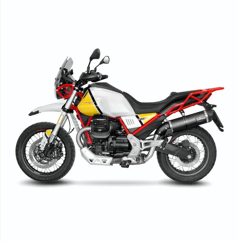 LeoVince LV One EVO Auspuff Edelstahl passend für Moto Guzzi V85 TT 2019-2023