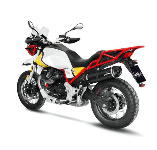 LeoVince LV One EVO Auspuff Edelstahl passend für Moto Guzzi V85 TT 2019-2023