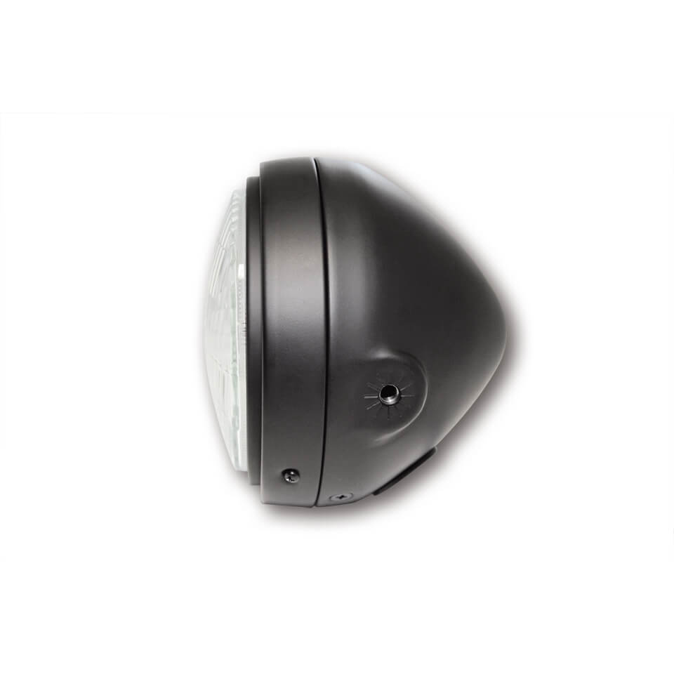 HIGHSIDER smart 5 3/4 Zoll Motorrad Hauptscheinwerfer Schwarz E-geprüft (1Stck)