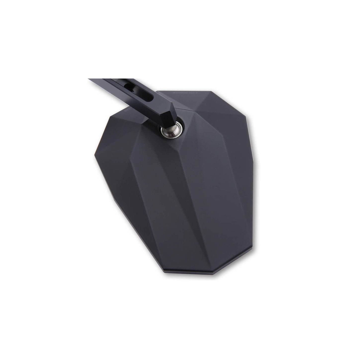 HIGHSIDER pro Spiegel Stealth-X1 Motorradspiegel Schwarz E-Geprüft (Paar)