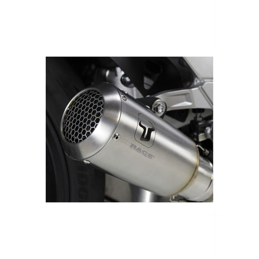 IXRACE MK2 Auspuff passend für Kawasaki Ninja 1000 SX silber - Kama Bike Parts