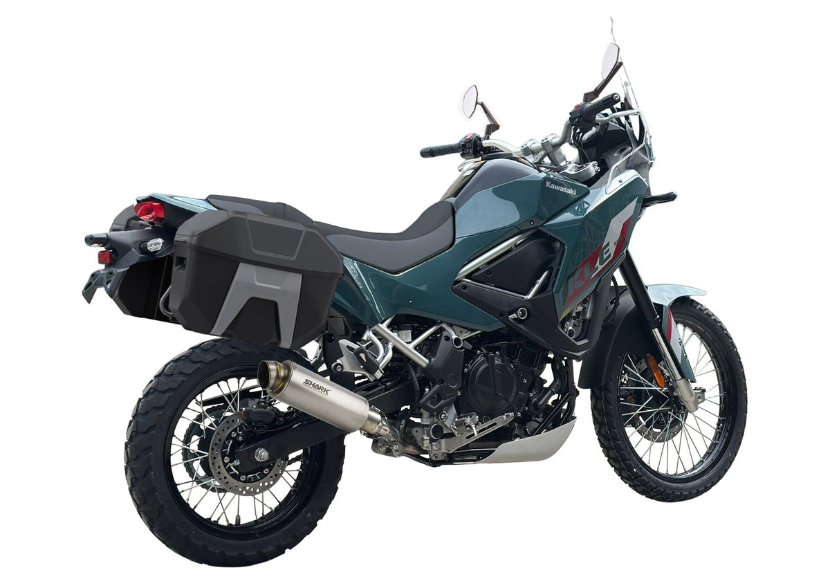 SHARK SRC 4 Auspuff Titan passend für KAWASAKI KLE500 / SE 2026-2027
