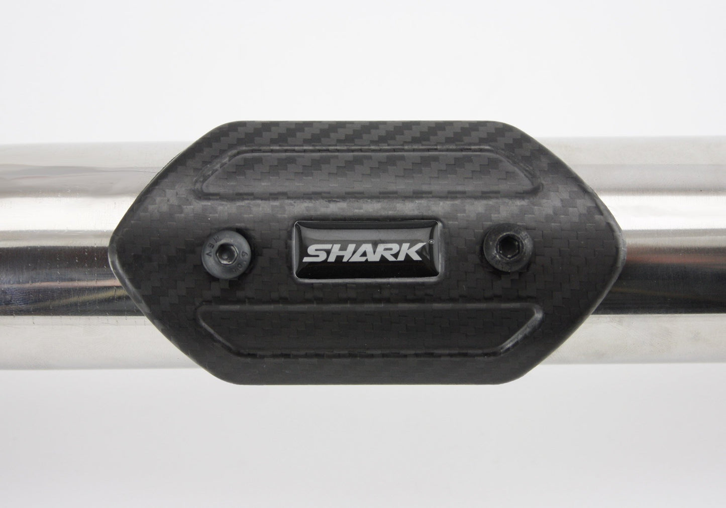 Shark Universal Hitzeschutz Carbon Square – Auspuff Hitzeschild 35–65 mm