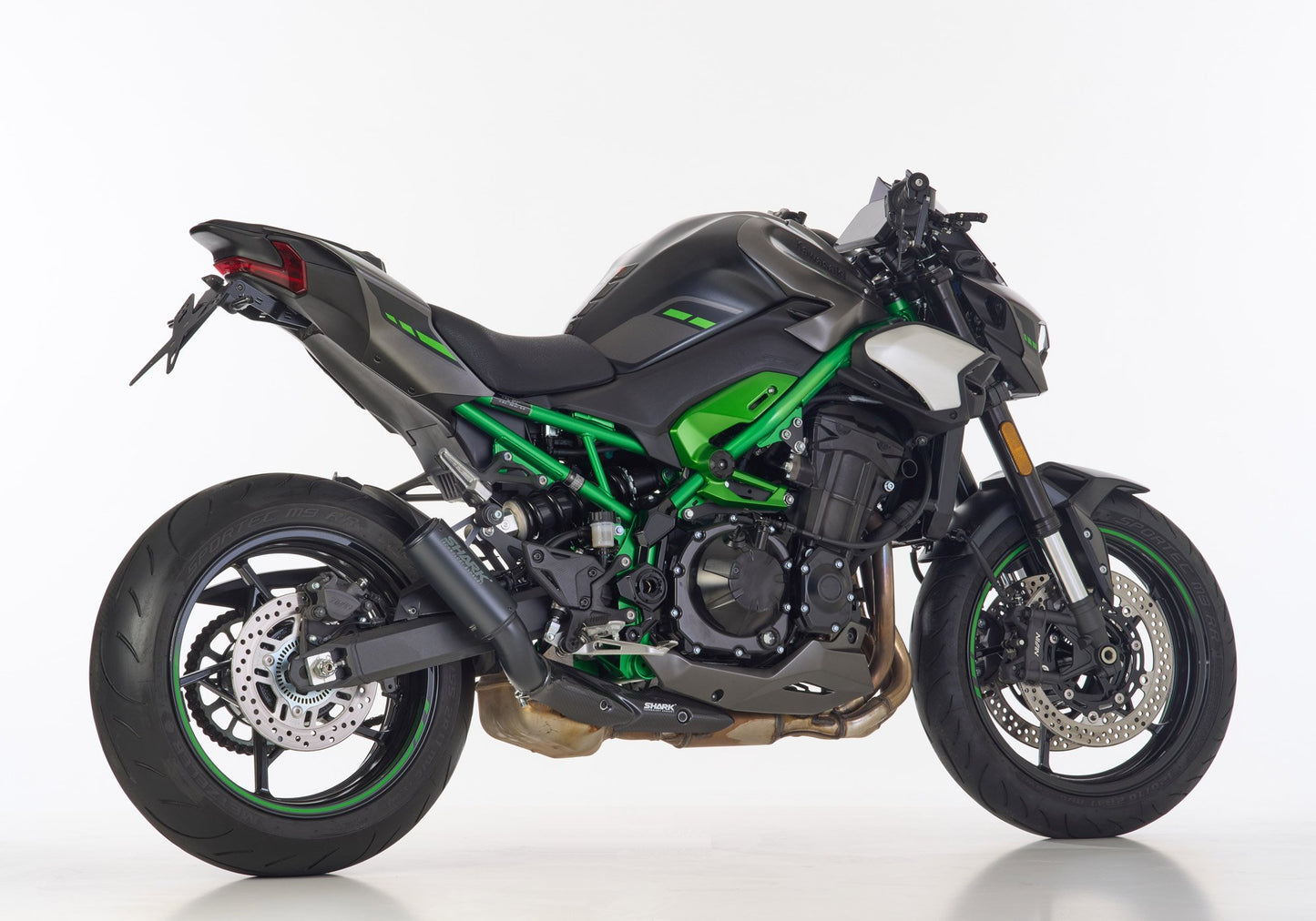 SHARK RCT Auspuff passend für Kawasaki Z900 2025-2026