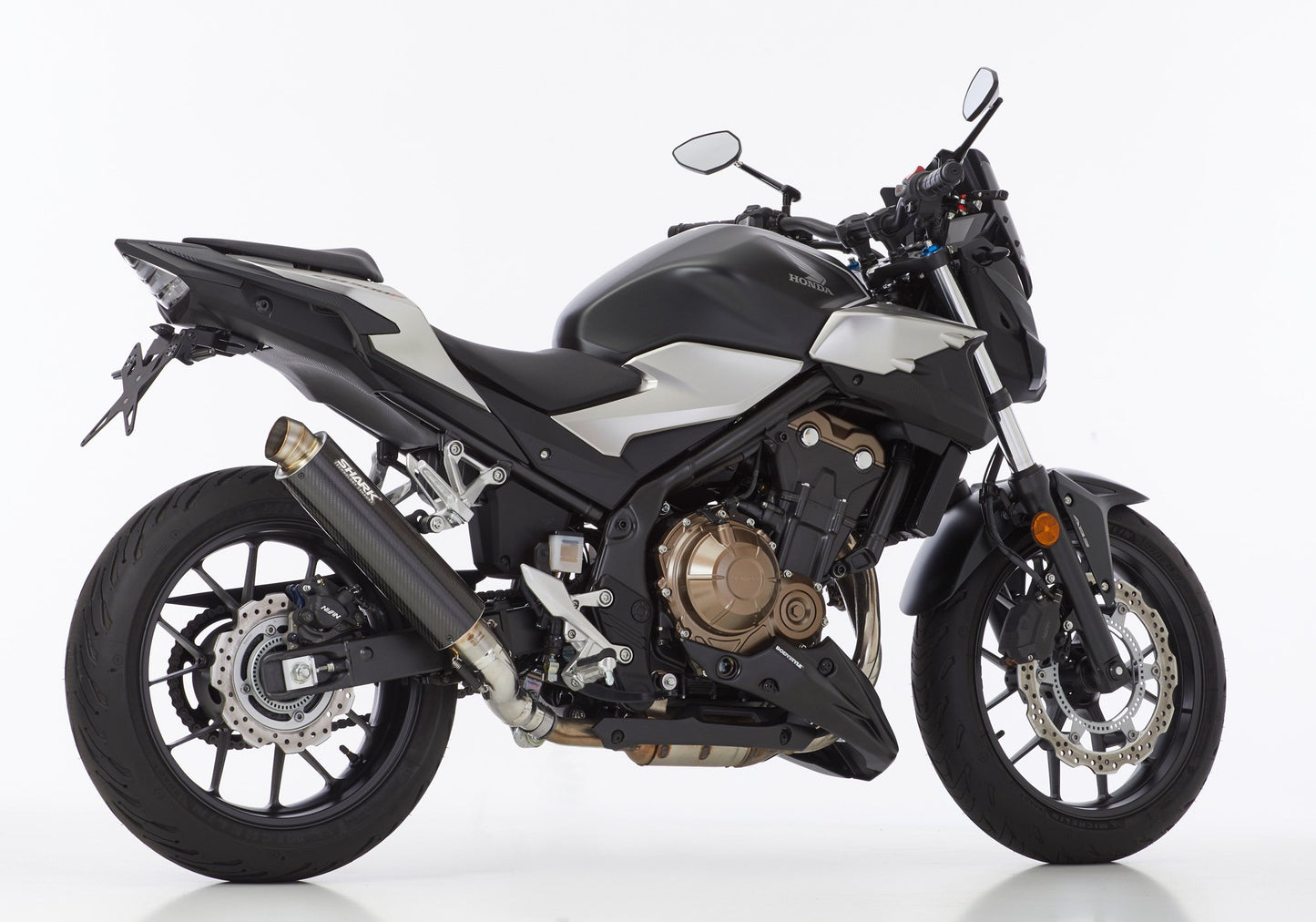 SHARK SRC 4 Auspuff passend für HONDA CB500 Hornet 2024-2026