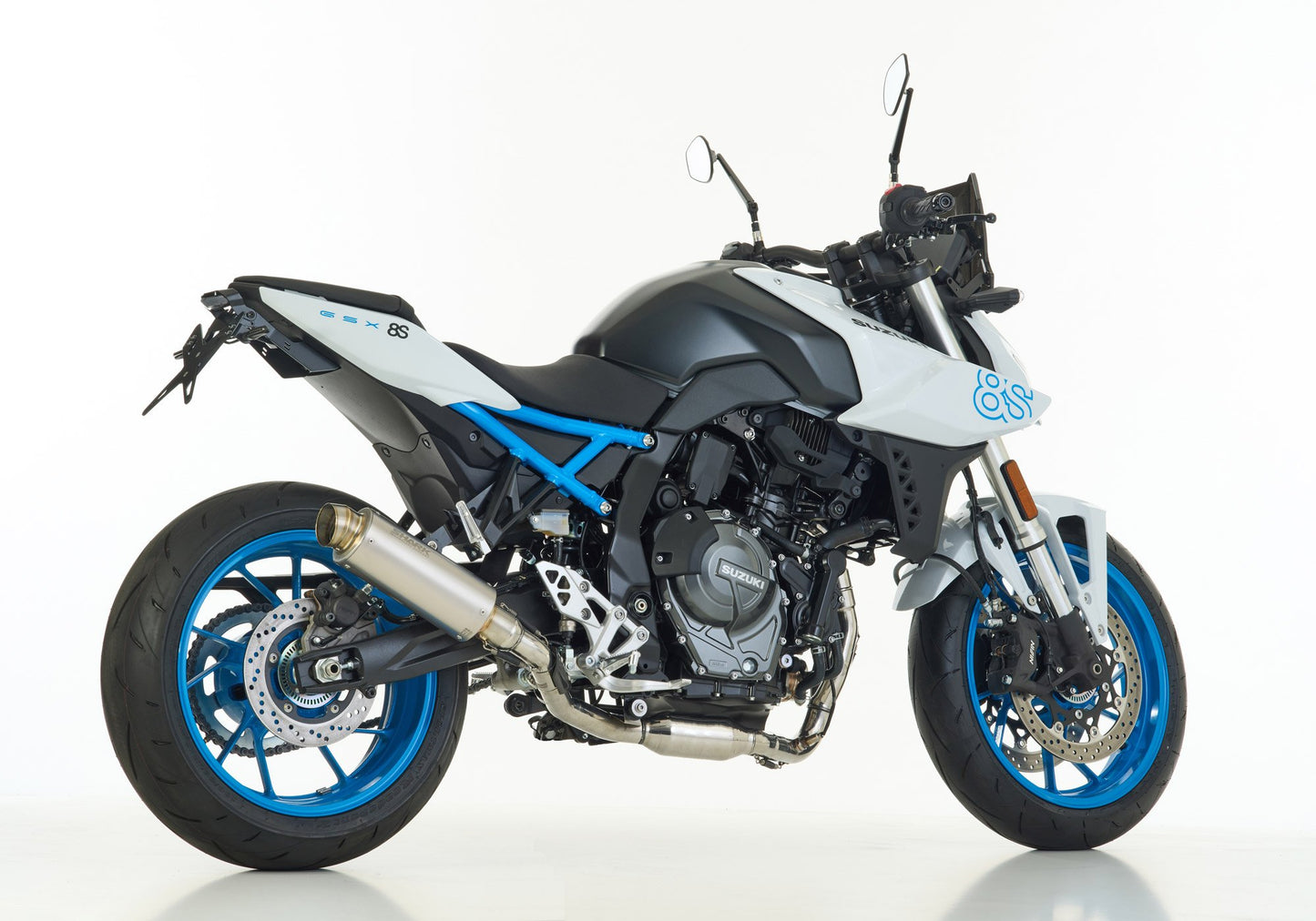SHARK SRC 4 Auspuff Titan passend für SUZUKI GSX-8S 2025-2026