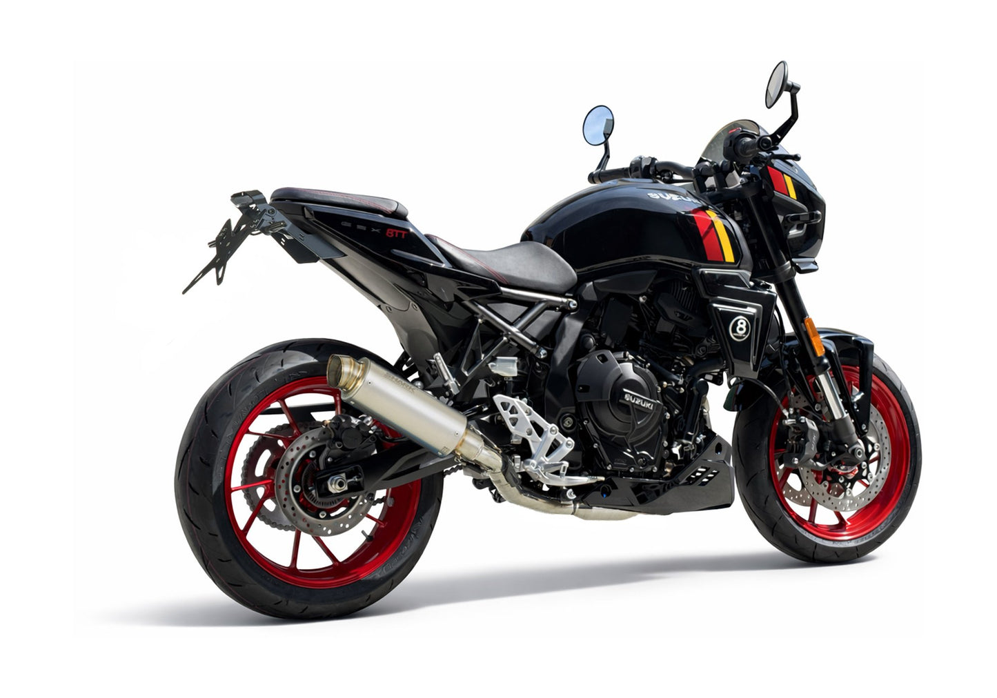 SHARK SRC 4 Auspuff Titan passend für SUZUKI GSX-8TT 2025-2026