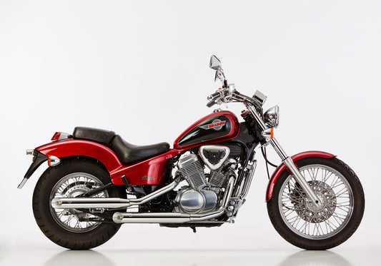 FALCON Cromo Line Auspuff passend für Honda VT600 C Shadow 1988-2000