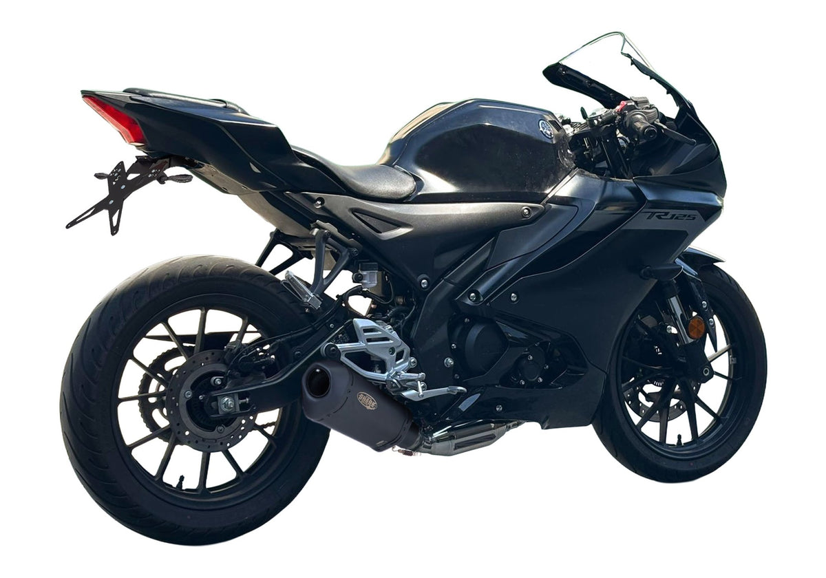 SHARK DSX-10 Auspuff schwarz passend für YAMAHA MT-125 2025-2026