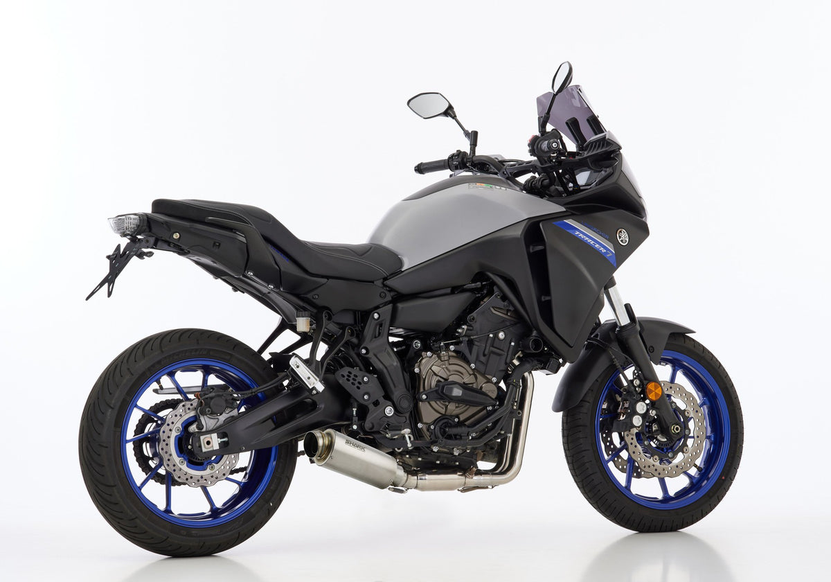 SHARK SRC 4 Auspuff Titan passend für YAMAHA Tracer 7 / GT 2025-2026