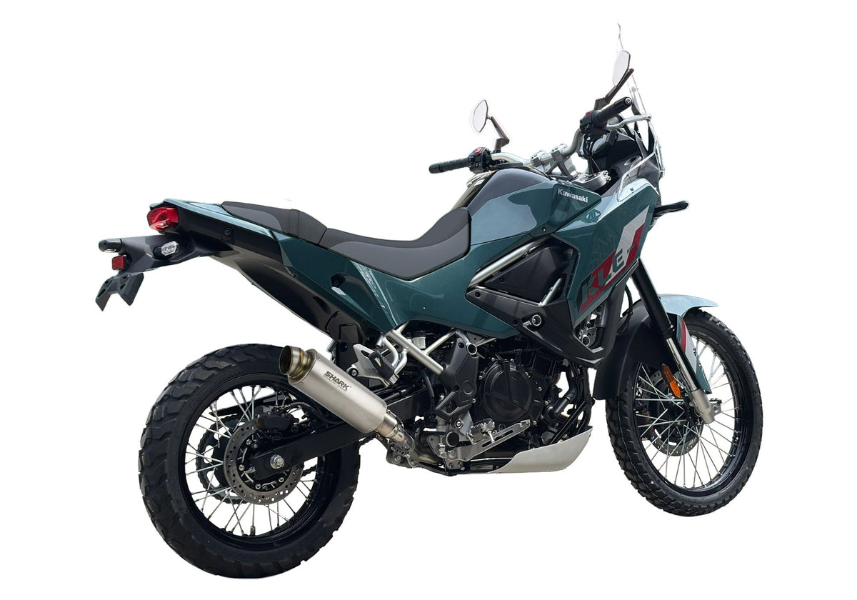 SHARK SRC 4 Auspuff Titan passend für KAWASAKI KLE500 / SE 2026-2027