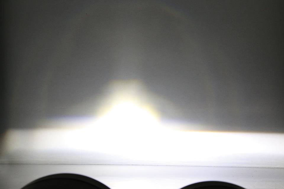 HIGHSIDER Motorrad LED Doppelscheinwerfer Twin seitliche Befestigung E-geprüft