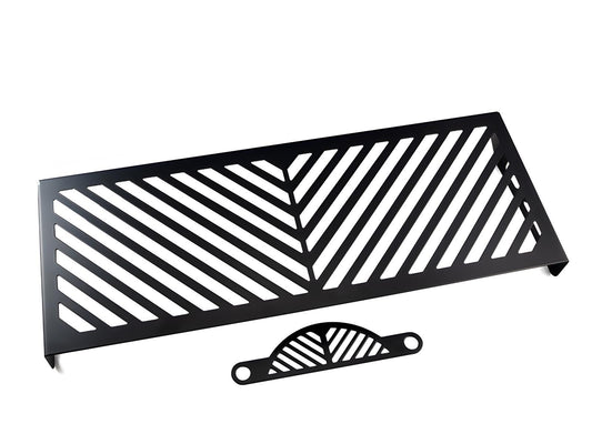 ZIEGER Kühlerabdeckung + LA passend für Suzuki GSX 1400 2001-2007 - Kama Bike Parts