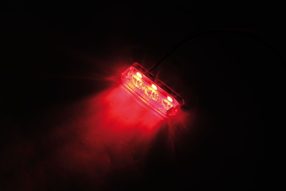 SHIN YO Shorty 2 Pro Motorrad LED Rücklicht SMD E-geprüft Rot